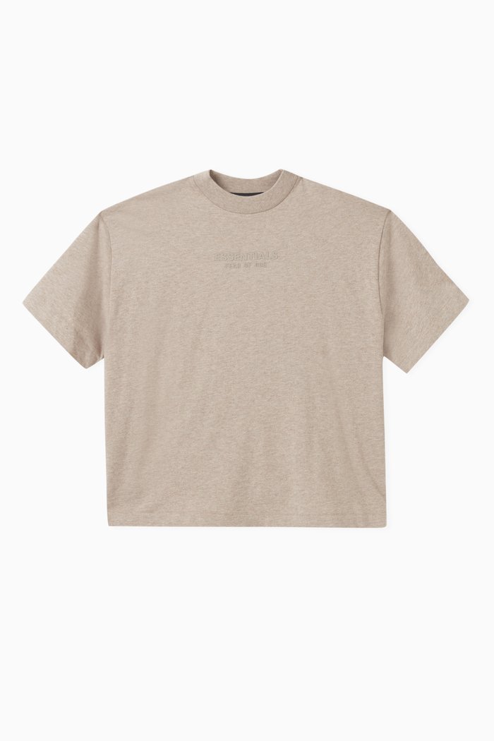 

Essentials Logo T-shirt in Cotton-jersey, Neutral