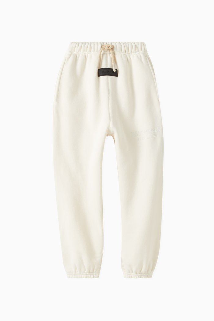 

Essentials Sweatpants in Cotton-fleece, White