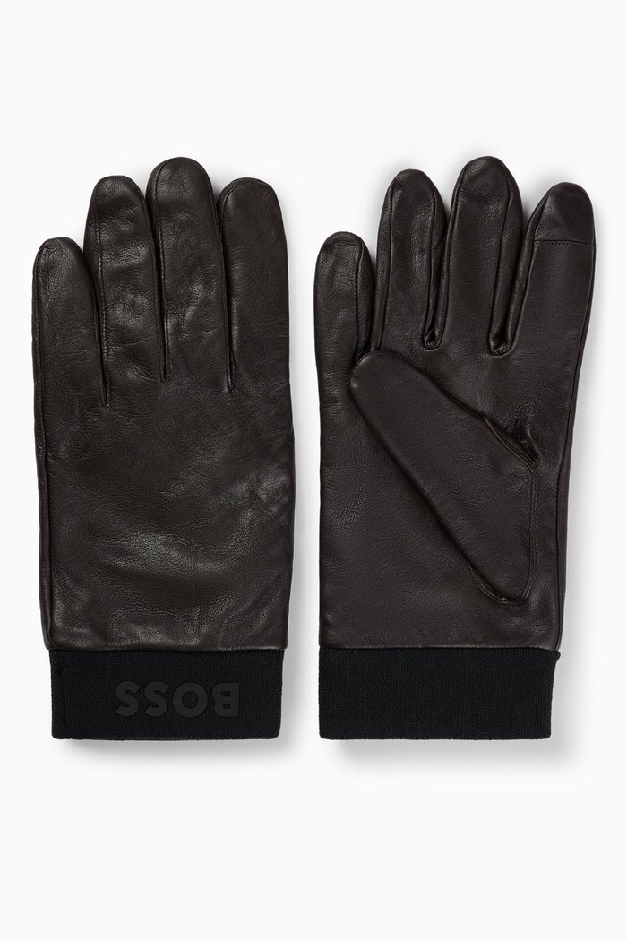 

Gloves in Lamb Leather, Brown