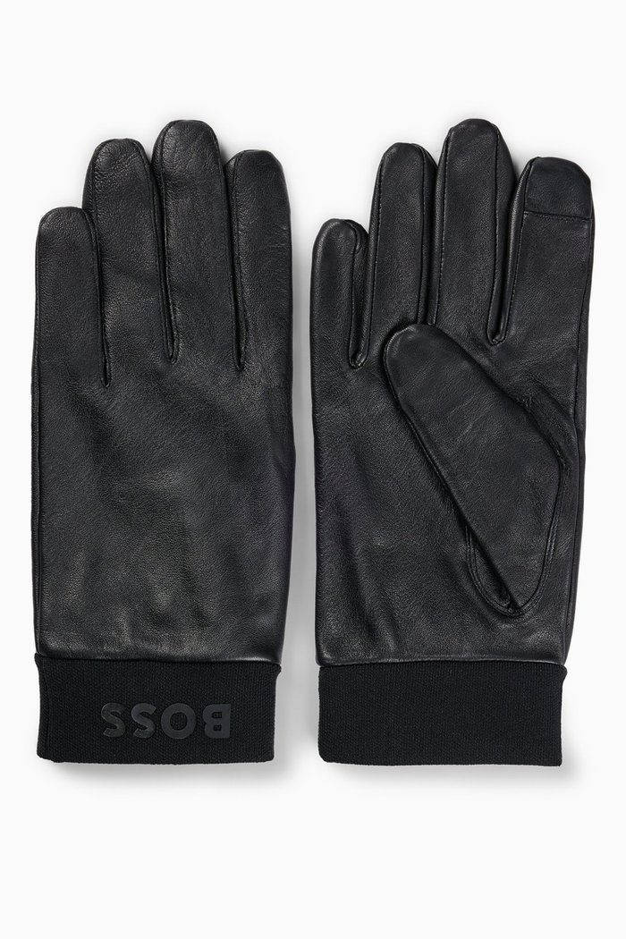 

Gloves in Lamb Leather, Black