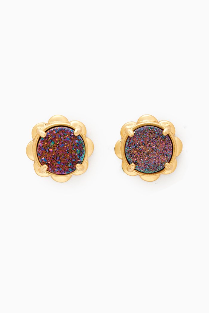 

Glam Gems Stud Earrings, Multicolour