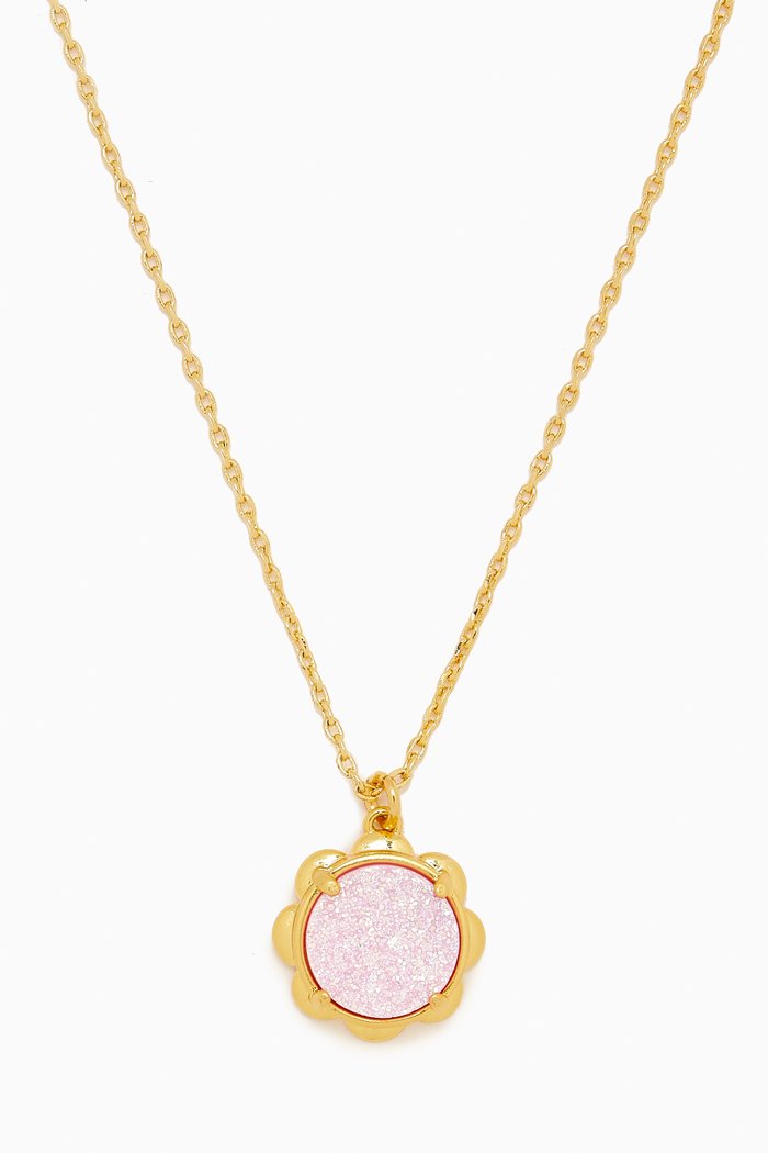 

Glam Gems Pendant Necklace, White