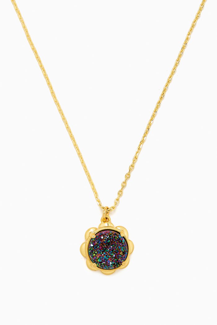 

Glam Gems Pendant Necklace, Multicolour
