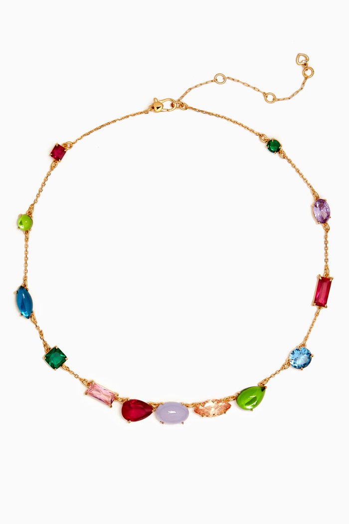 Show Time Scatter Necklace, Multicolour