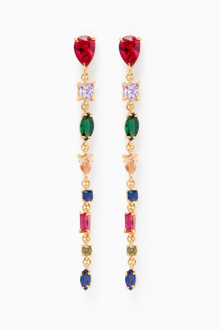 

Show Time Linear Earrings, Multicolour