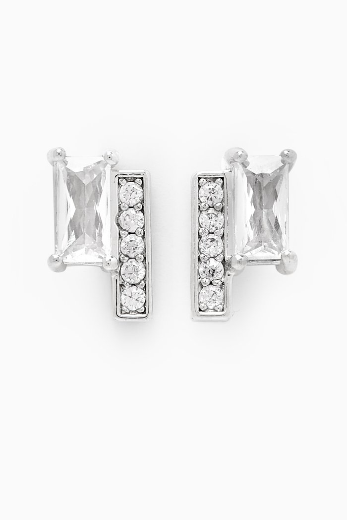 

Precious Delights Delicate Stud Earrings, Silver