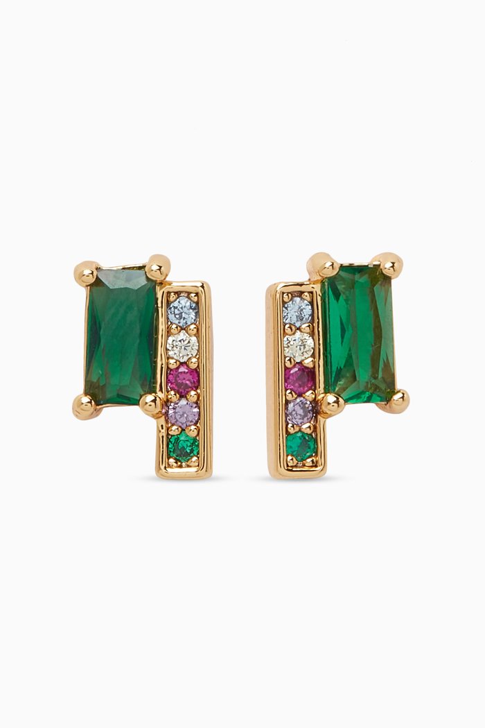 

Precious Delights Delicate Stud Earrings, Multicolour