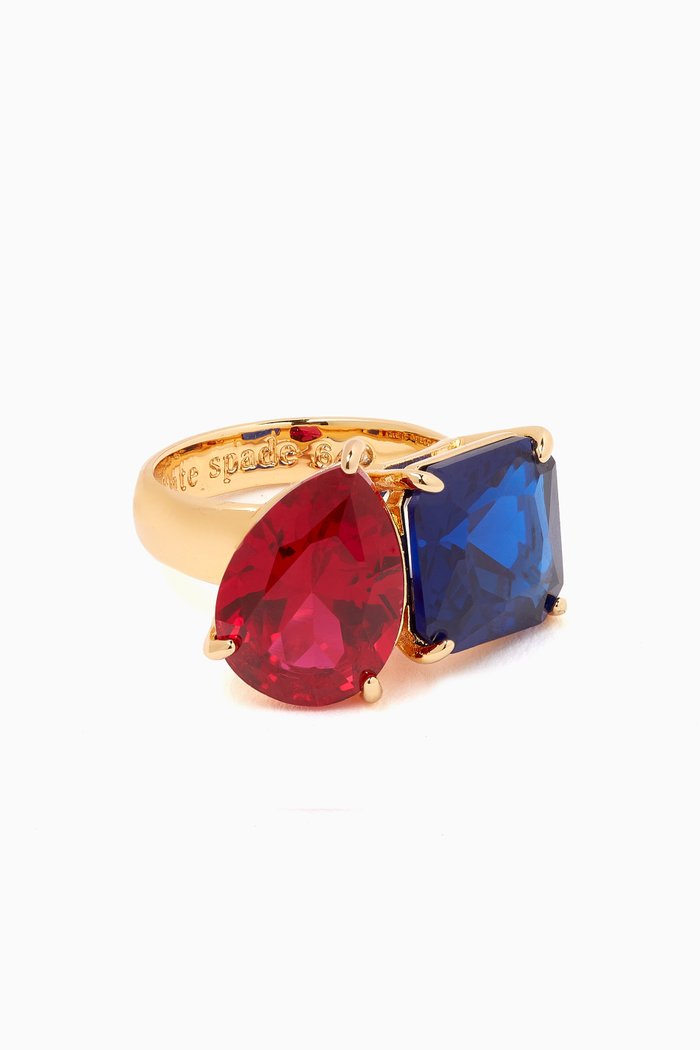 

Showtime Toi et Moi Ring, Red