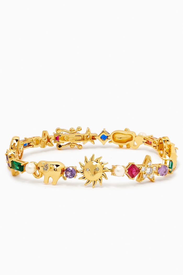 

Like Magic Tennis Charm Bracelet, Multicolour