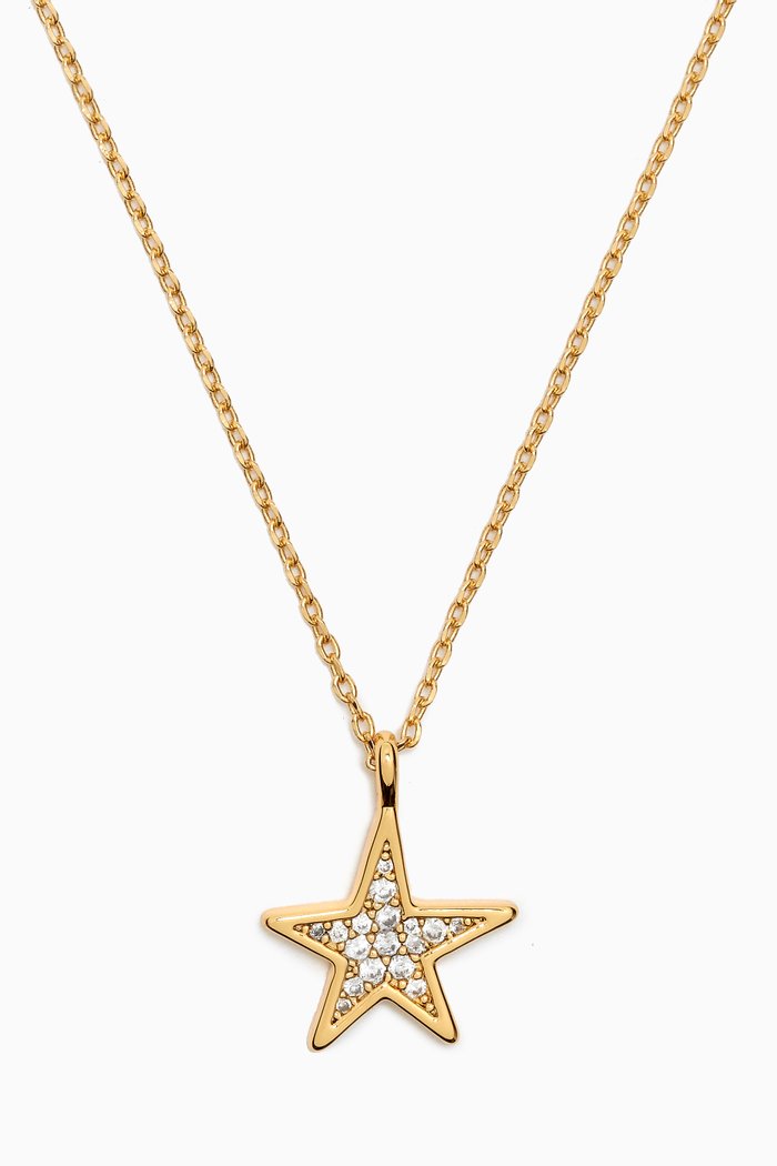 

You're A Star Pendant Necklace, Gold