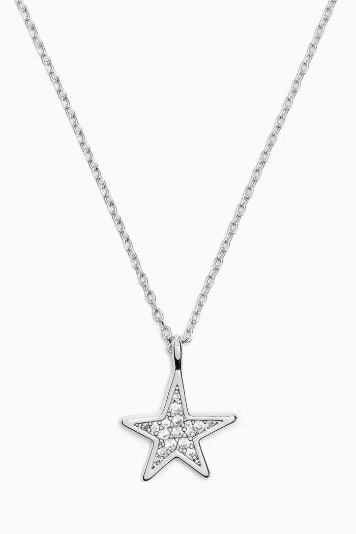 

You're A Star Pendant Necklace, Silver