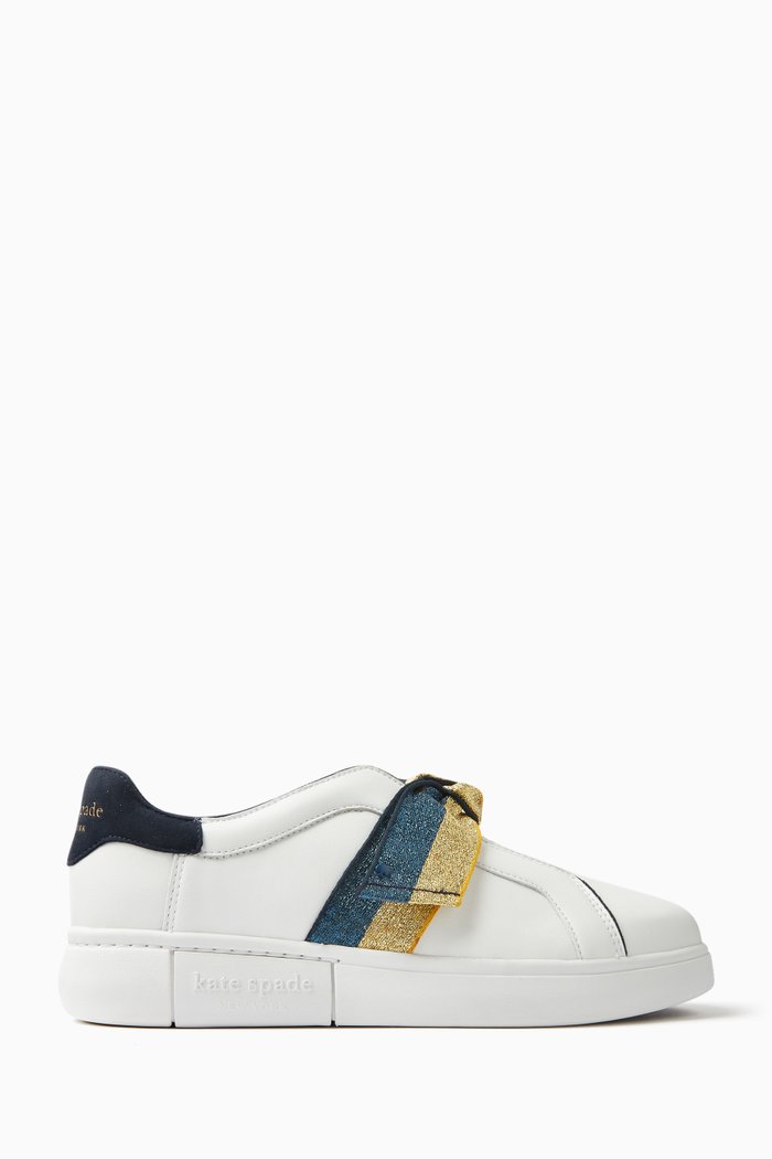 Lexi Low-top Sneakers in Leather, White
