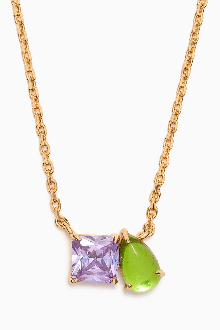 

Showtime Toi Et Moi Pendant Necklace, Purple