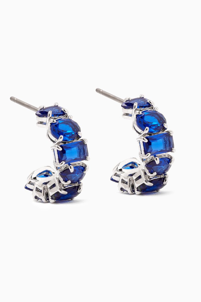 

Candy Shop Hoop Earrings, Blue