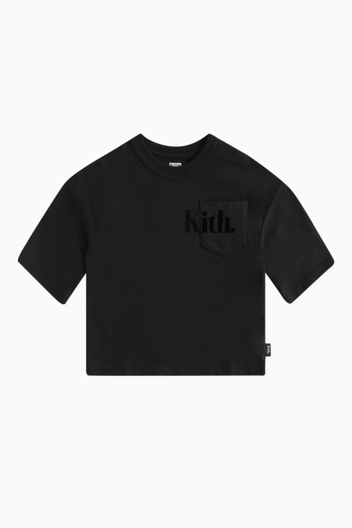 

Quinn II T-shirt in Cotton, Black