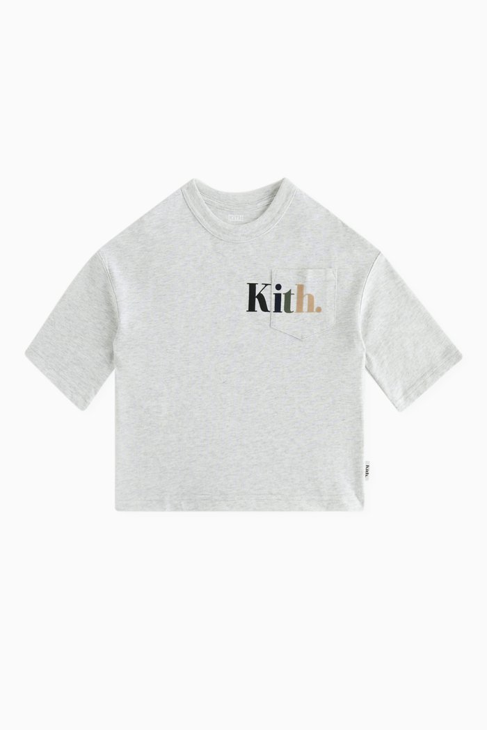 

Quinn II T-shirt in Cotton, Grey