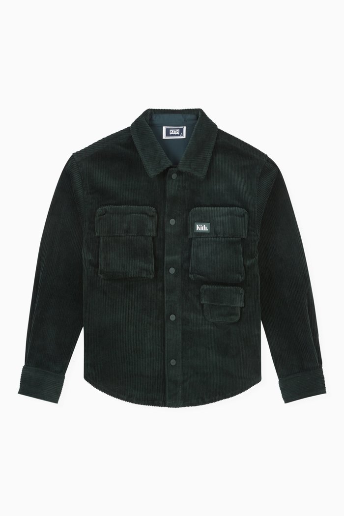 

Classic Ora Shirt in Corduroy, Green
