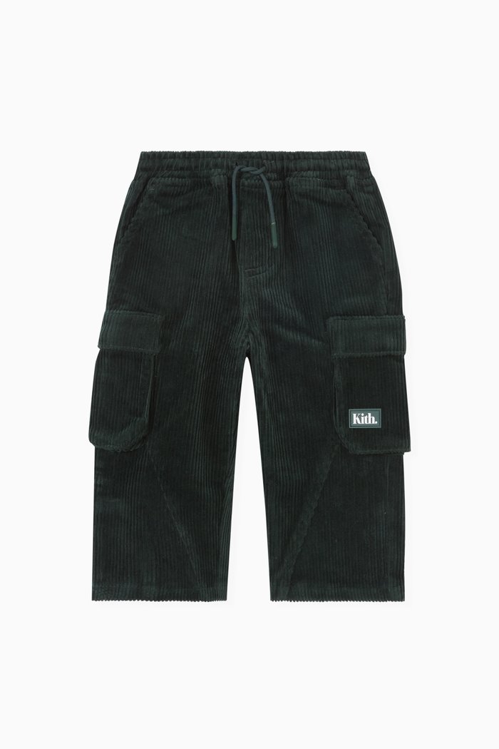 

Baby Chauncey Cargo Pants in Corduroy, Green