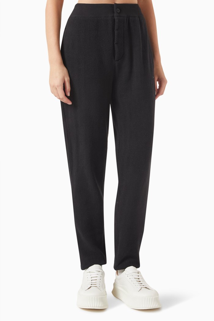 

Hillside Slim Sweatpants in Cotton-terry, Black