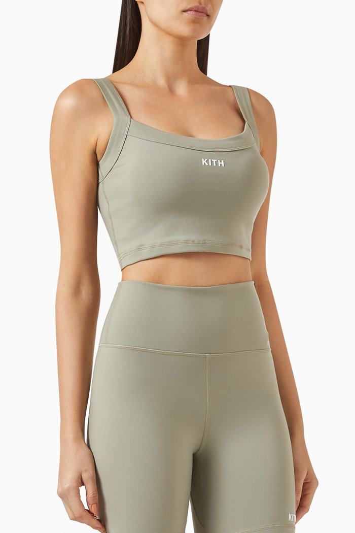 

Terra Low Impact Active Tank in Nylon, Green
