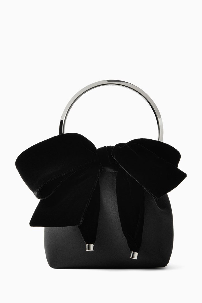 

Bon Bon Bag in Velvet, Black