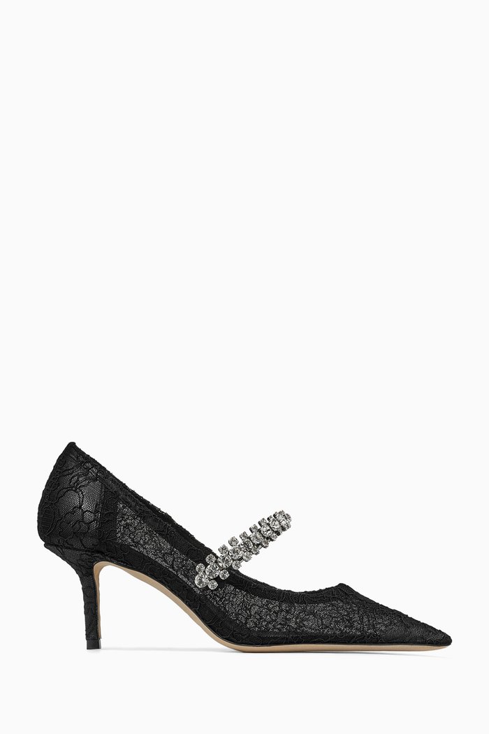 

Bing 65 Pumps in Lace, Black