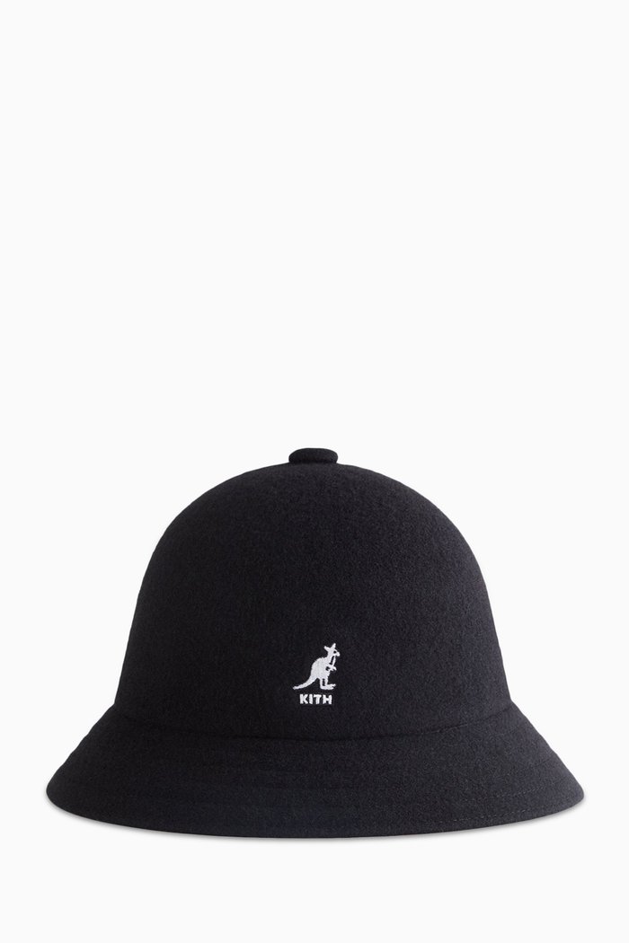 

x Kangol Bucket Hat in Wool-blend, Black