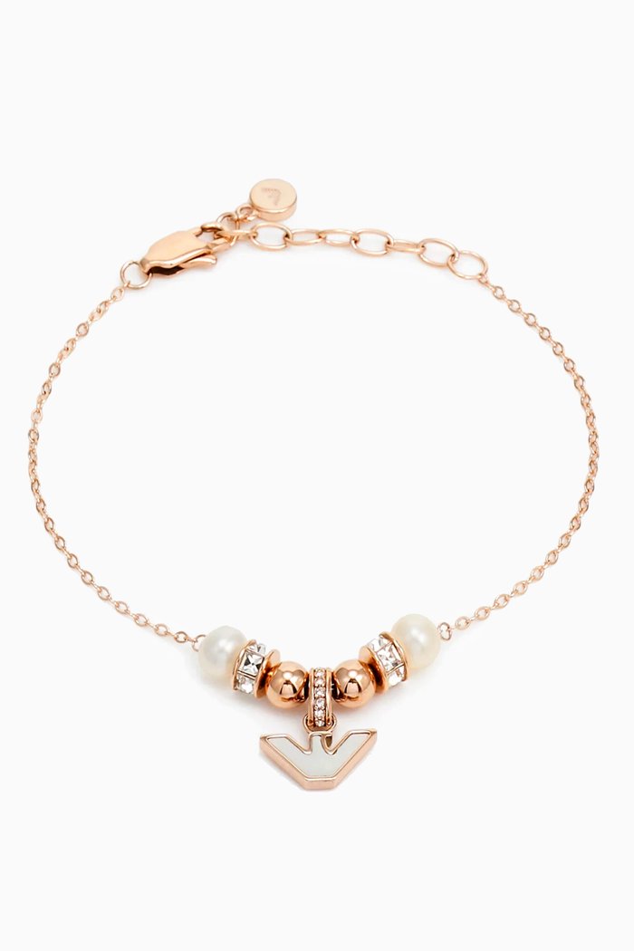 

Sentimental Bracelet in Stainless Steel, Rose gold