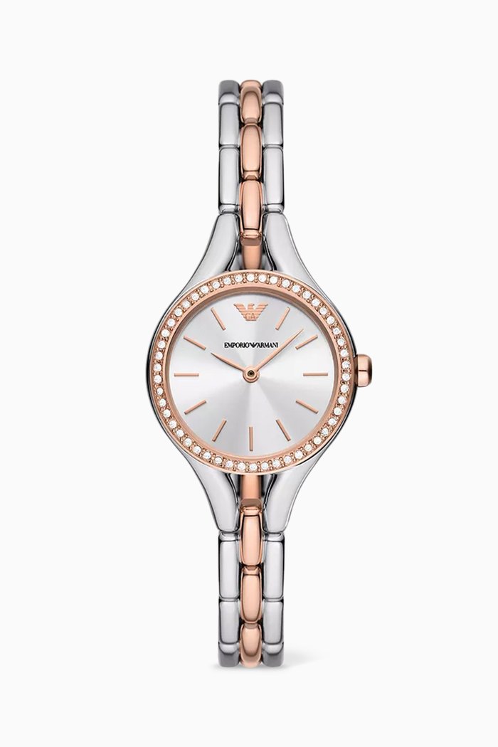 

Chiara Quartz Watch, 28mm, Silver