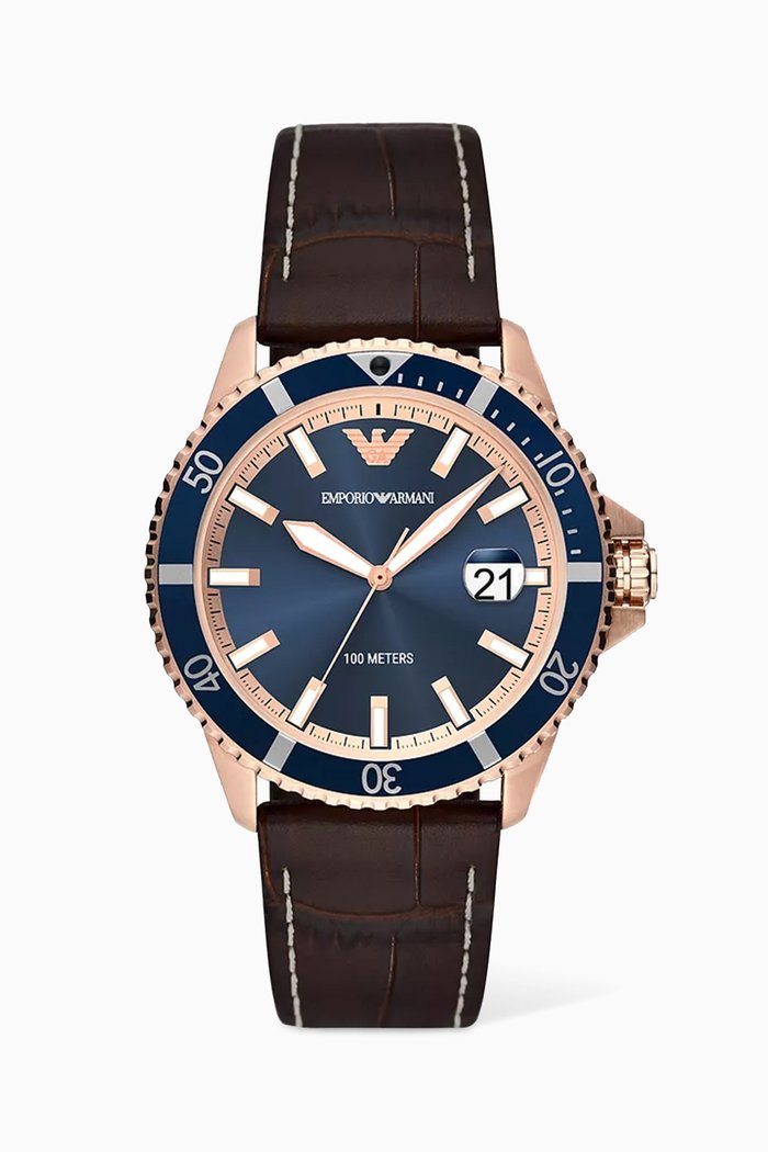 

Diver Automatic Watch, 42mm, Brown