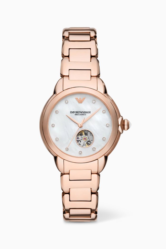 

Mia Quartz Watch, 34mm, Rose gold