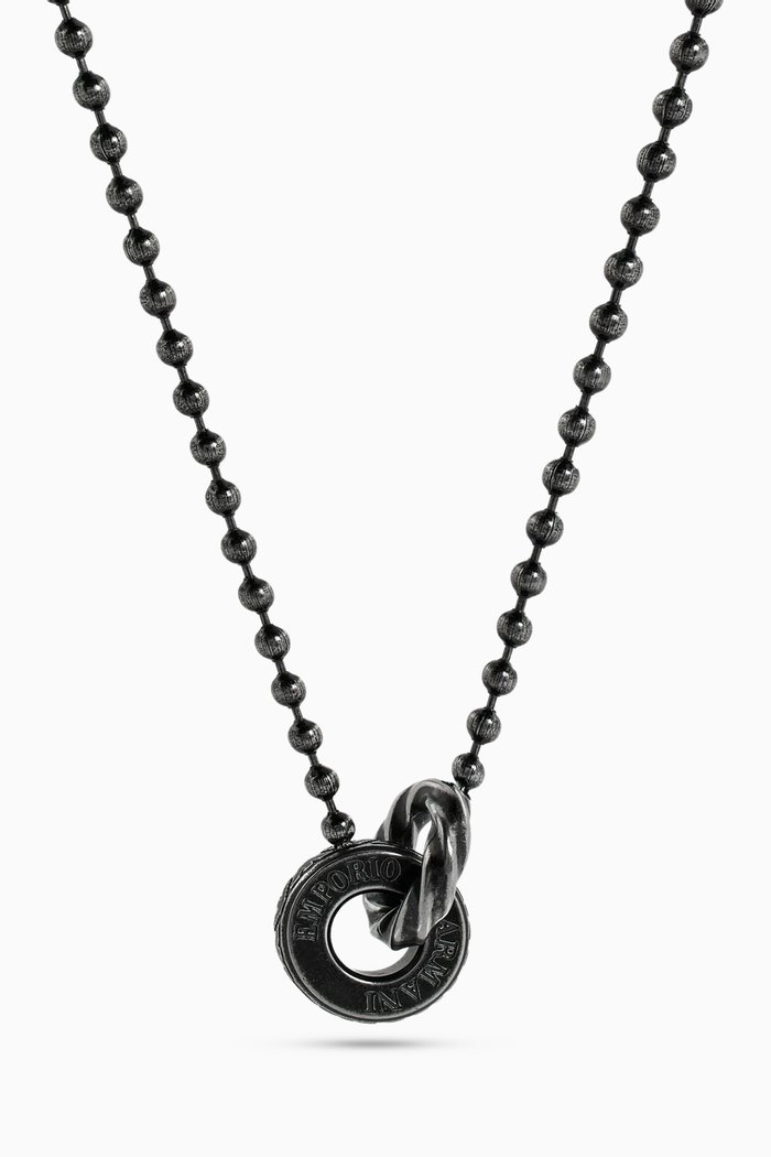 

Iconic Trend Necklace in Brass, Silver
