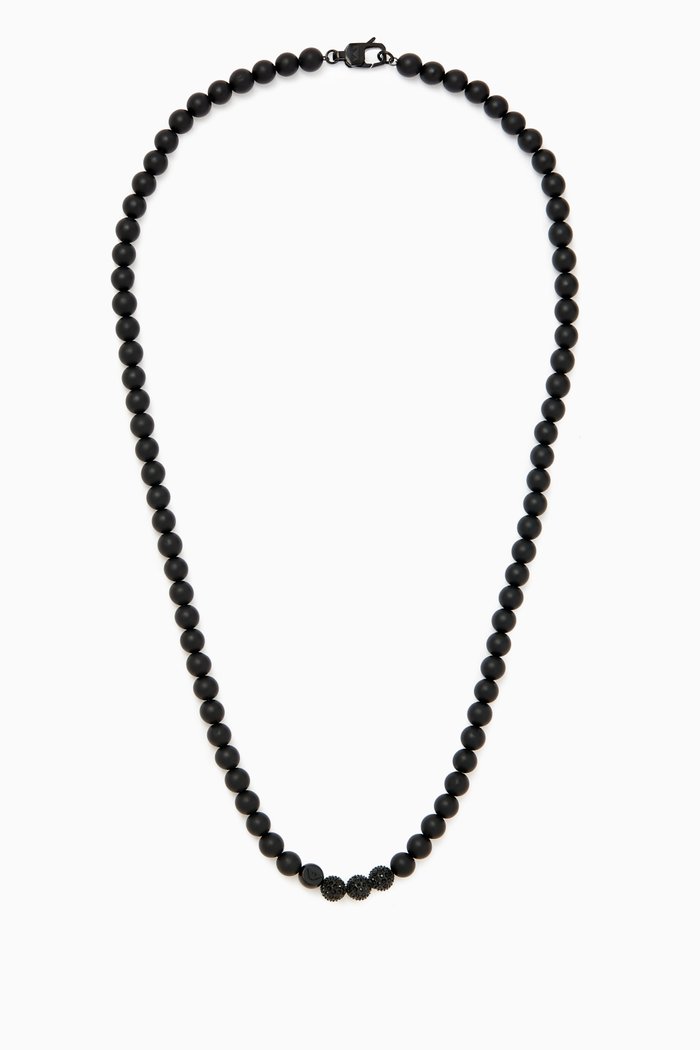 

Iconic Trend Necklace, Black