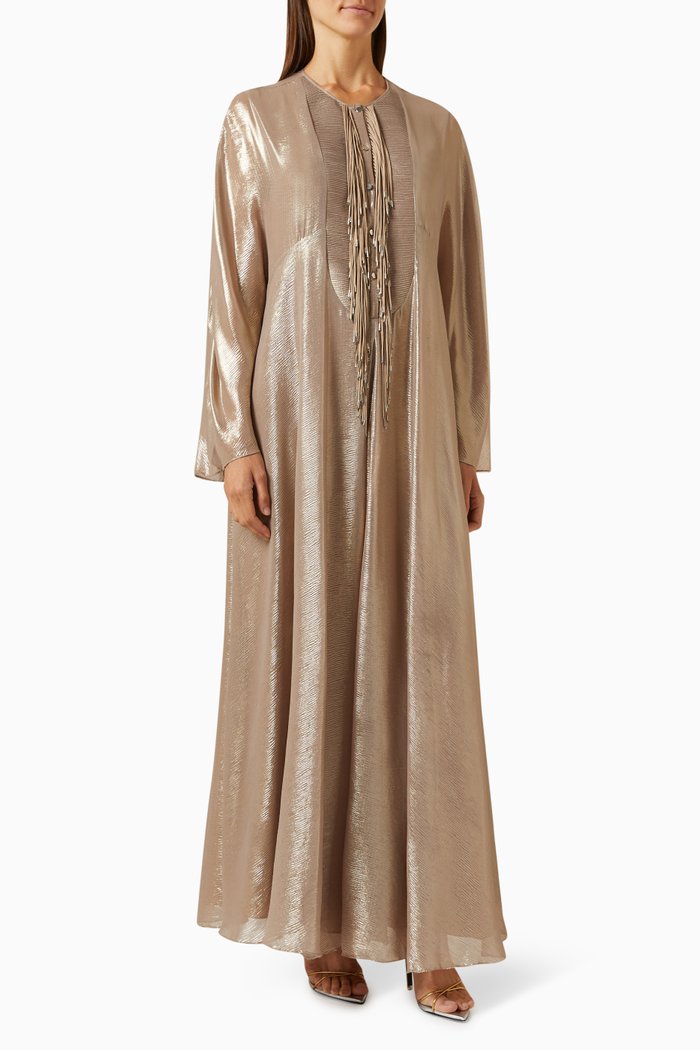 Embellished Kaftan, Neutral