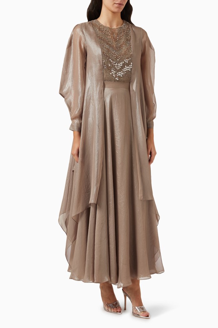 

Embellished Kaftan, Gold