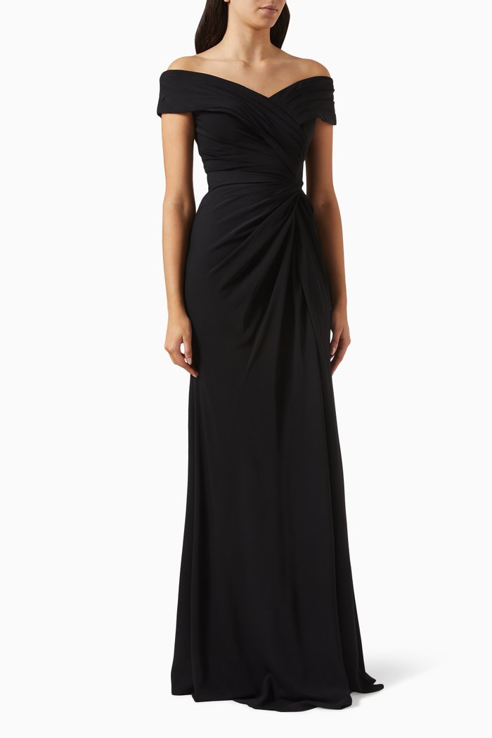 

Twist Maxi Dress, Black