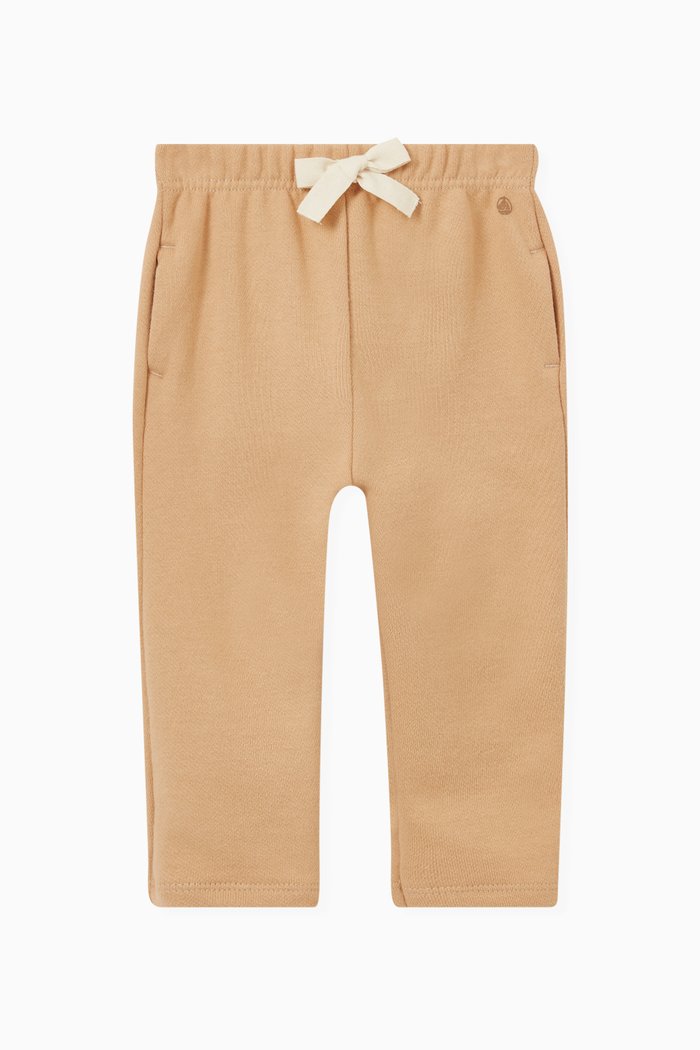 

Fleece Pants in Cotton, Neutral