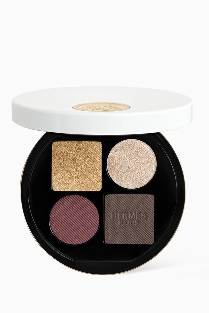 06 Ombres Mordorées Ombres d'Hermès Eyeshadow Quartet, 3g, Colourless