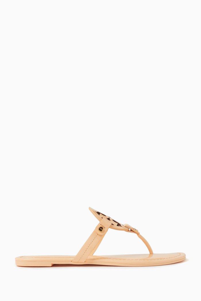 

Miller Sandals in Patent Leather, Orange