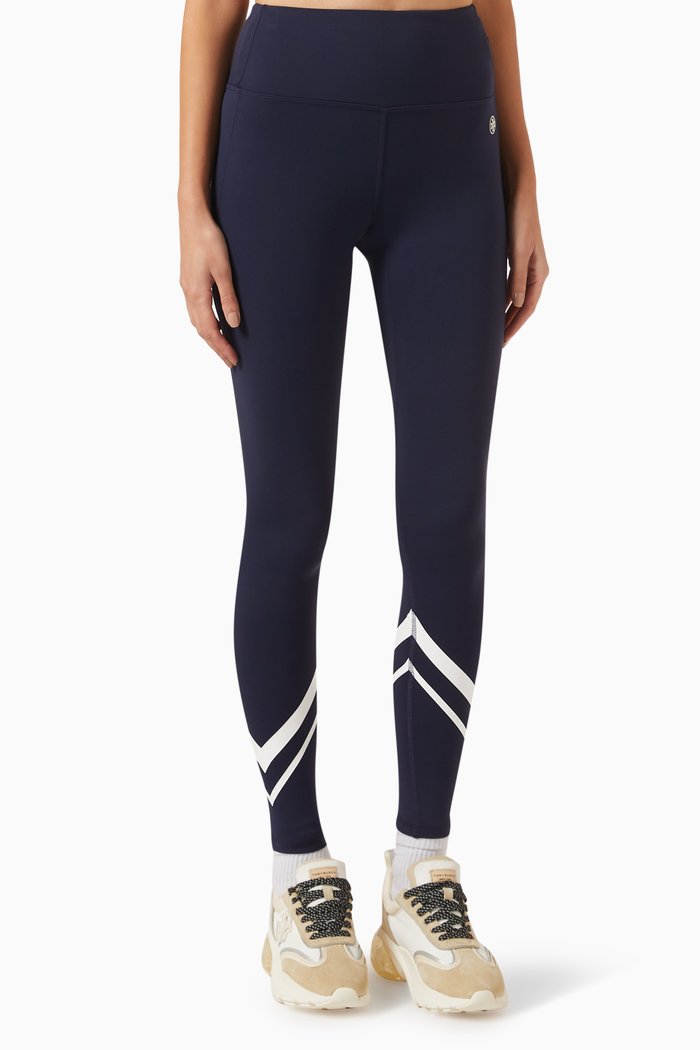 

Weightless Chevron Leggings in Nylon-blend, Blue