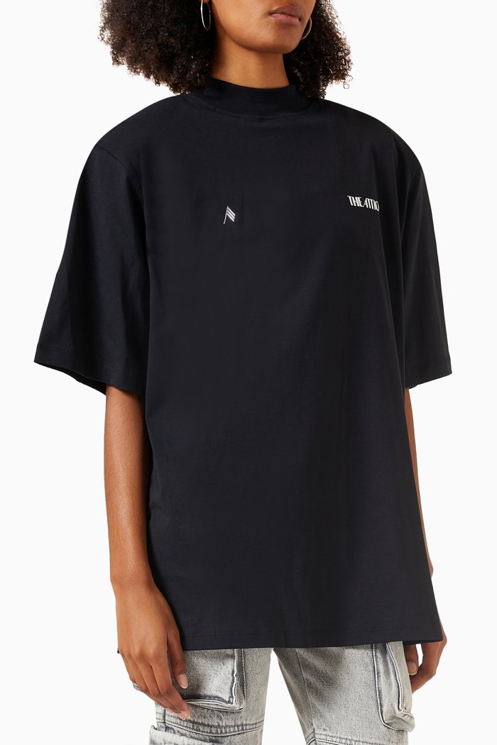 

Kilie T-shirt in Cotton-jersey, Black