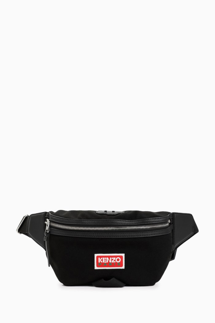 

Explorer Logo Belt Bag in Canvas, Black