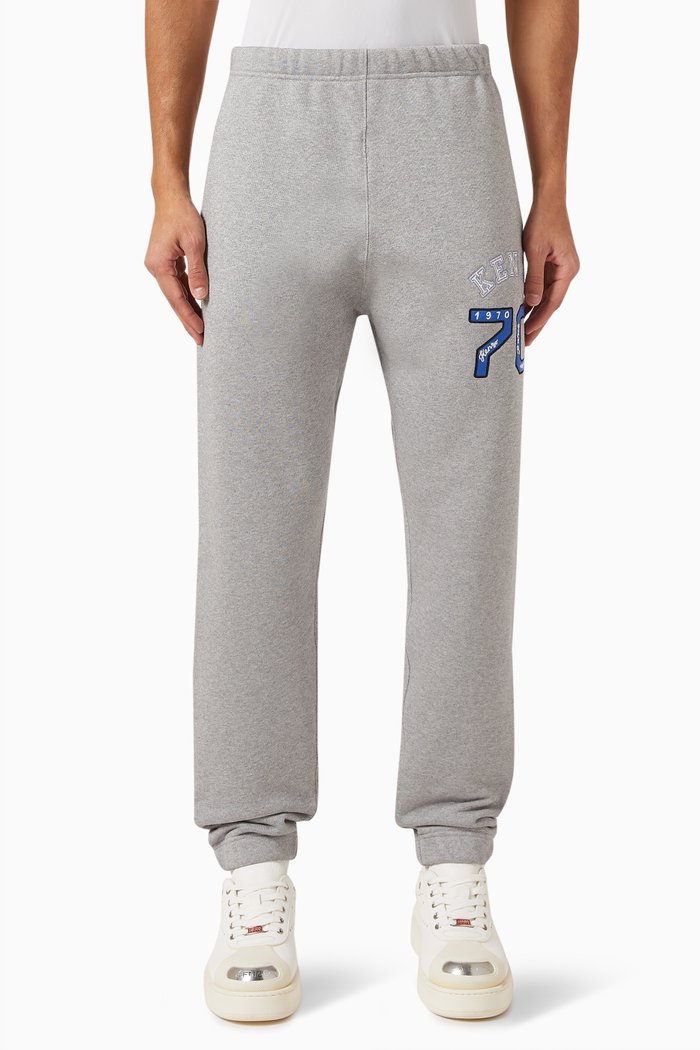 

Academy Logo Sweatpants in Cotton-fleece, Grey