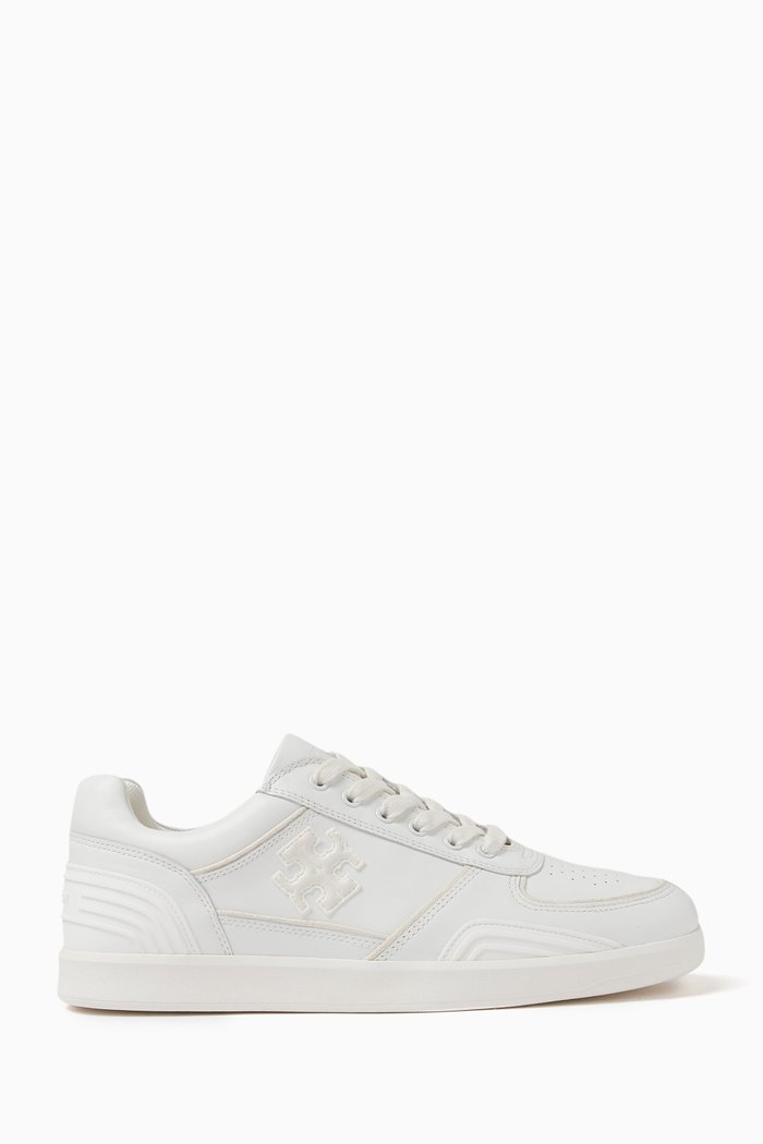 

Clover Court Low-top Sneakers in Nappa Leather, White