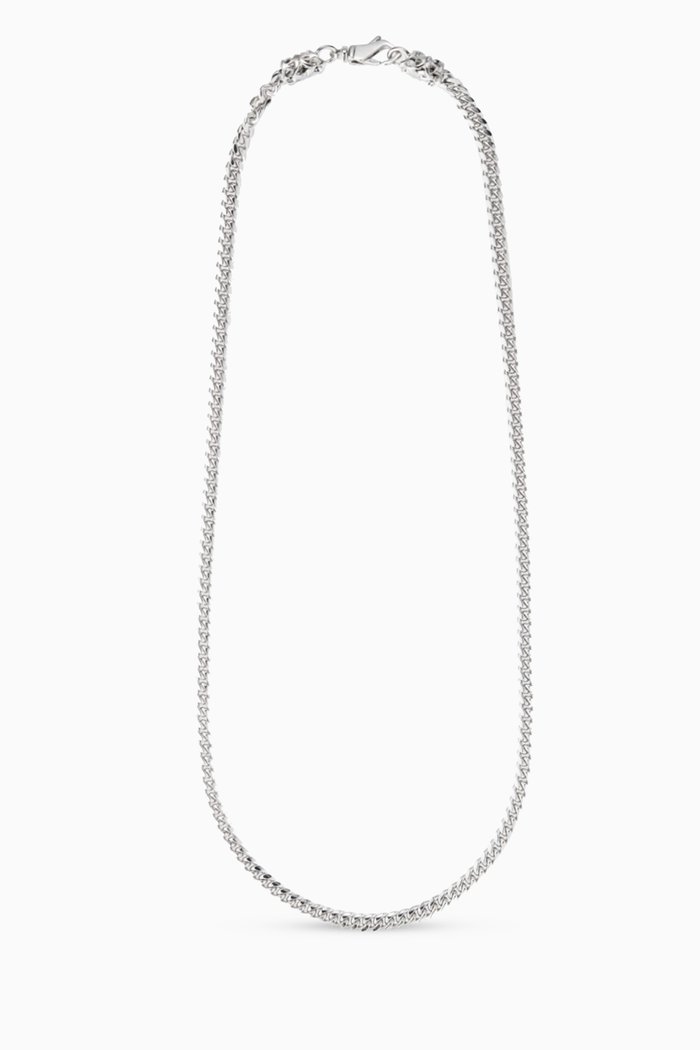 

Essential Cuban Chain Necklace in Sterling Silver