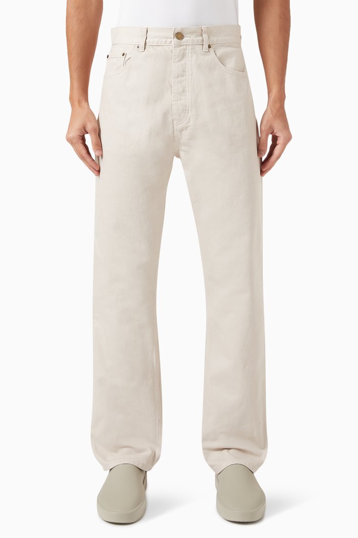 

5 Pocket Jeans in Denim, Grey
