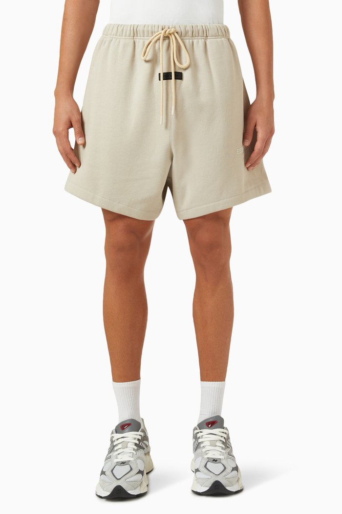 

Essentials Sweat Shorts in Cotton-fleece, Grey