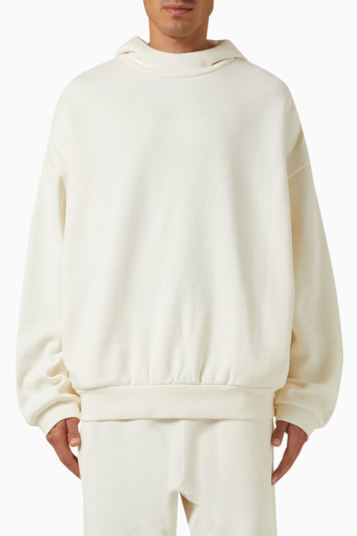 

Logo Hoodie in Fleece, Neutral