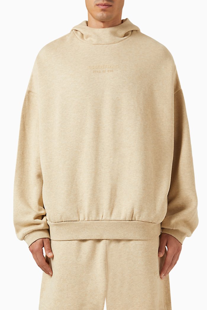 

Logo Hoodie in Fleece, Neutral