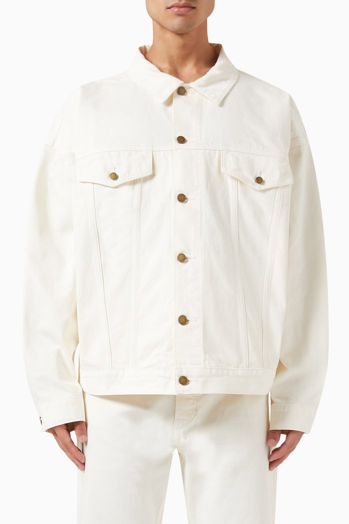 

Trucker Jacket in Denim, Neutral